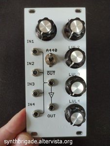 Mixer, Ring Modulator and Waveshape Monitor