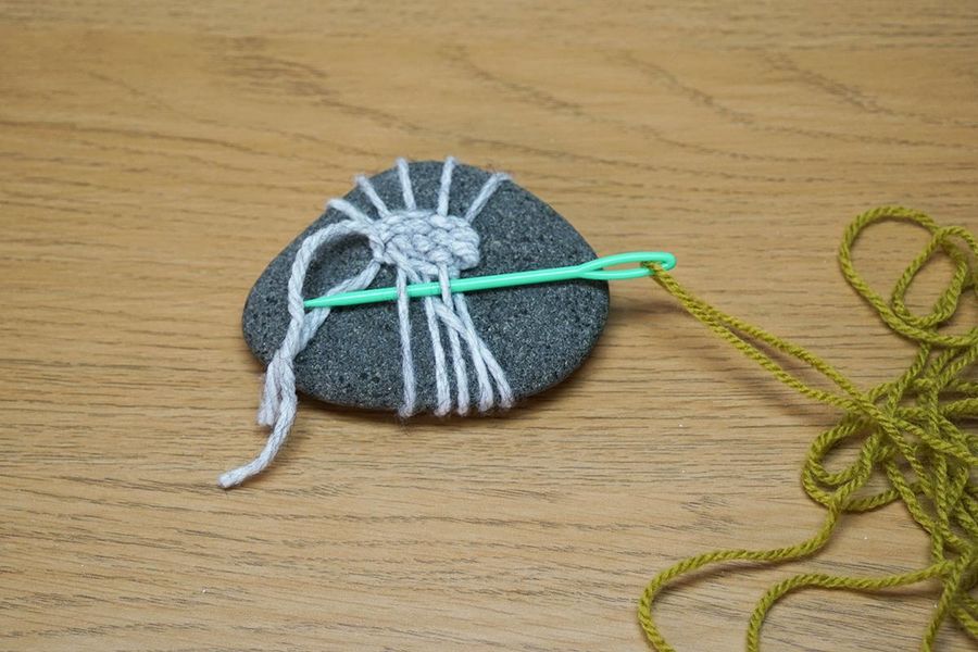 DIY Decorative Wrapped Stones | Japanese-Inspired Crafts : 15 Steps ...