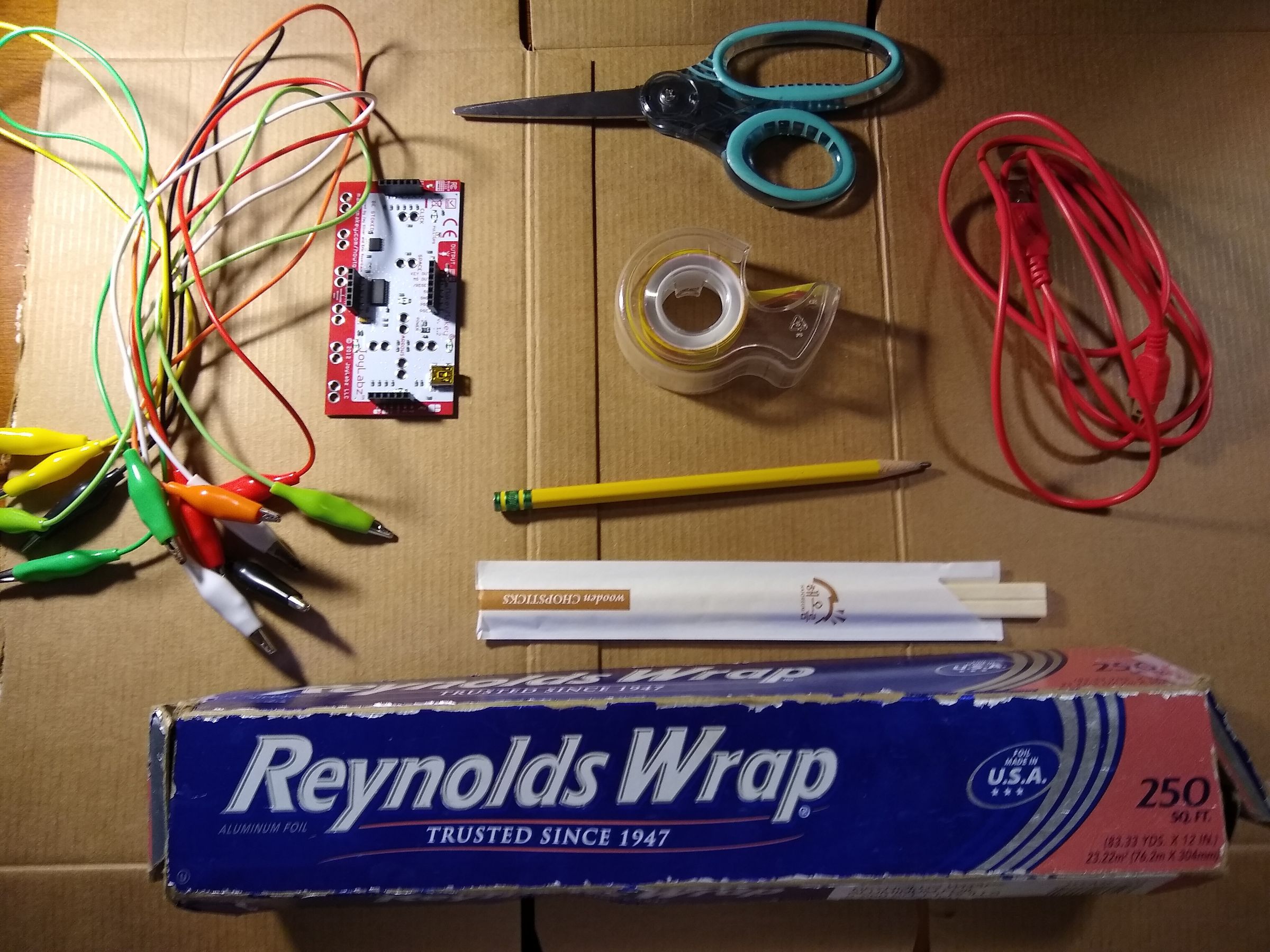 Makey Makey Electric Drums / Drum Machine 8 Steps Instructables