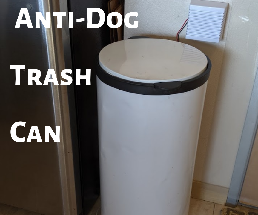 Arduino Anti-Dog Trash Can