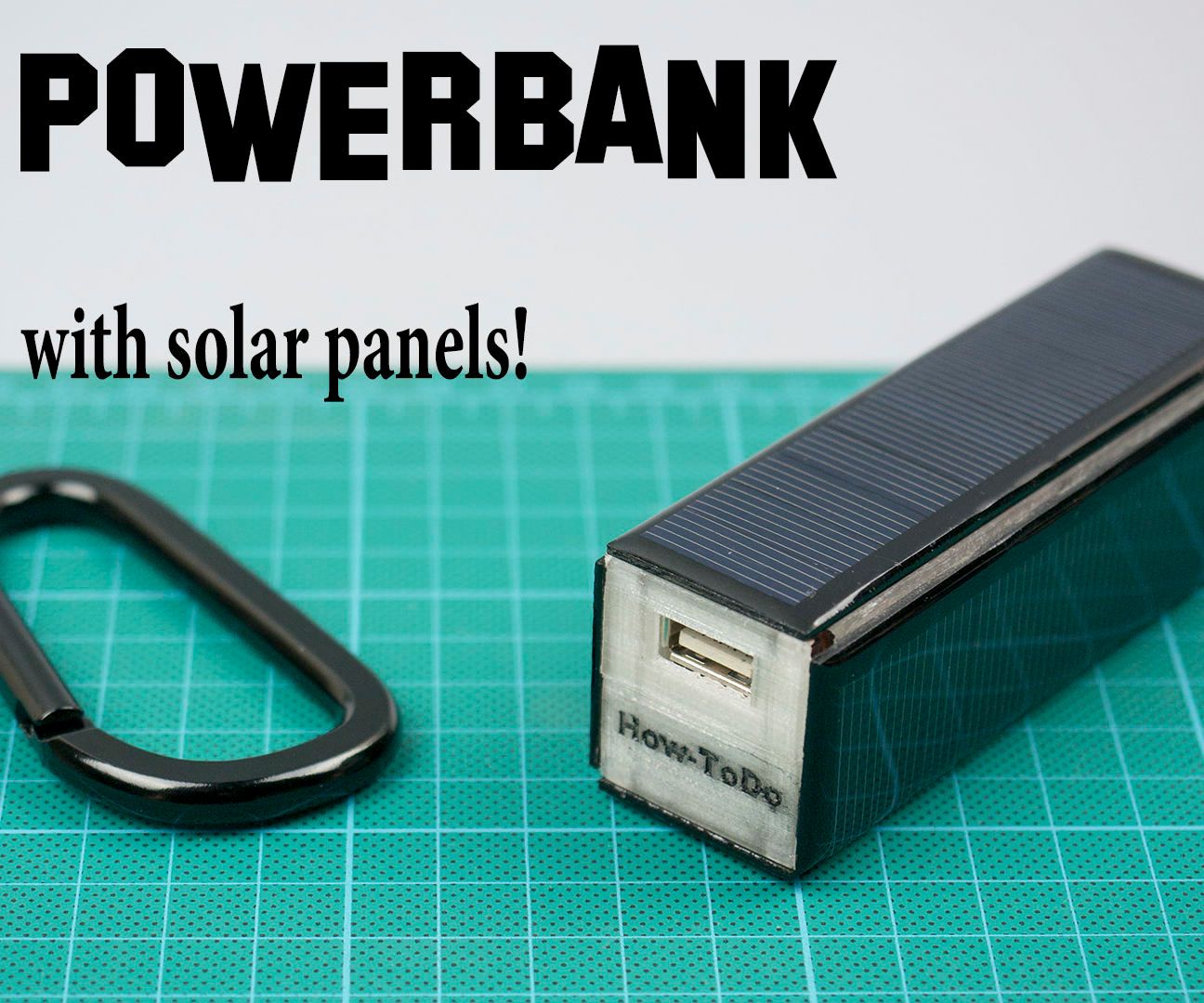 Power Bank With Solar Panels