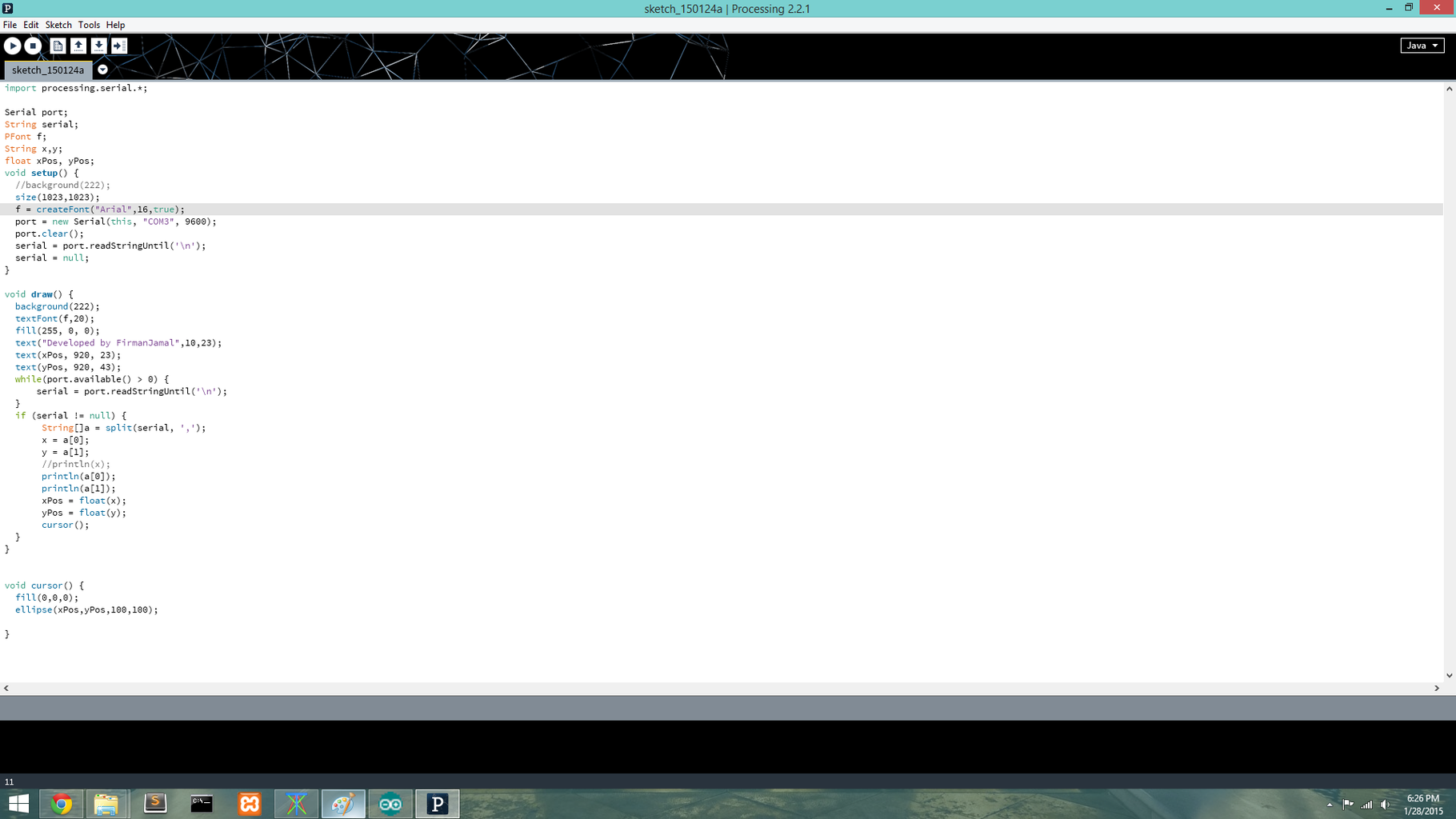Arduino Thumbstick Controlling Computer Cursor : 7 Steps - Instructables