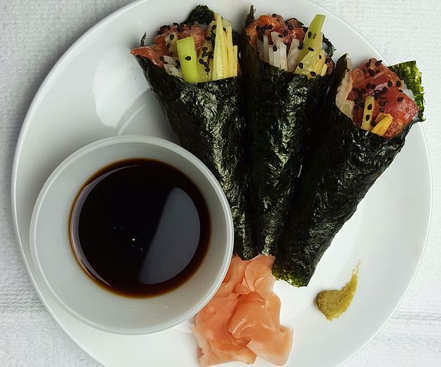  Spicy Tuna Hand Rolls
