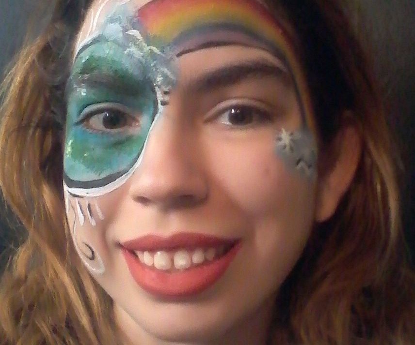 Earth Day Face Paint
