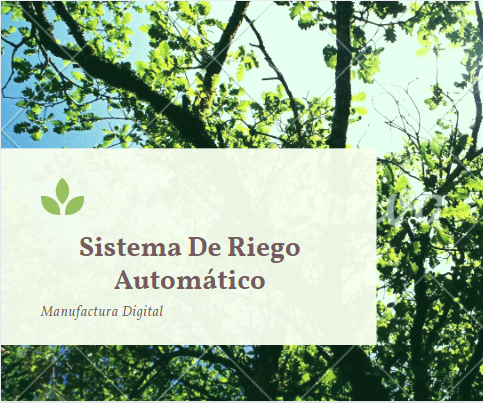 SISTEMA DE RIEGO