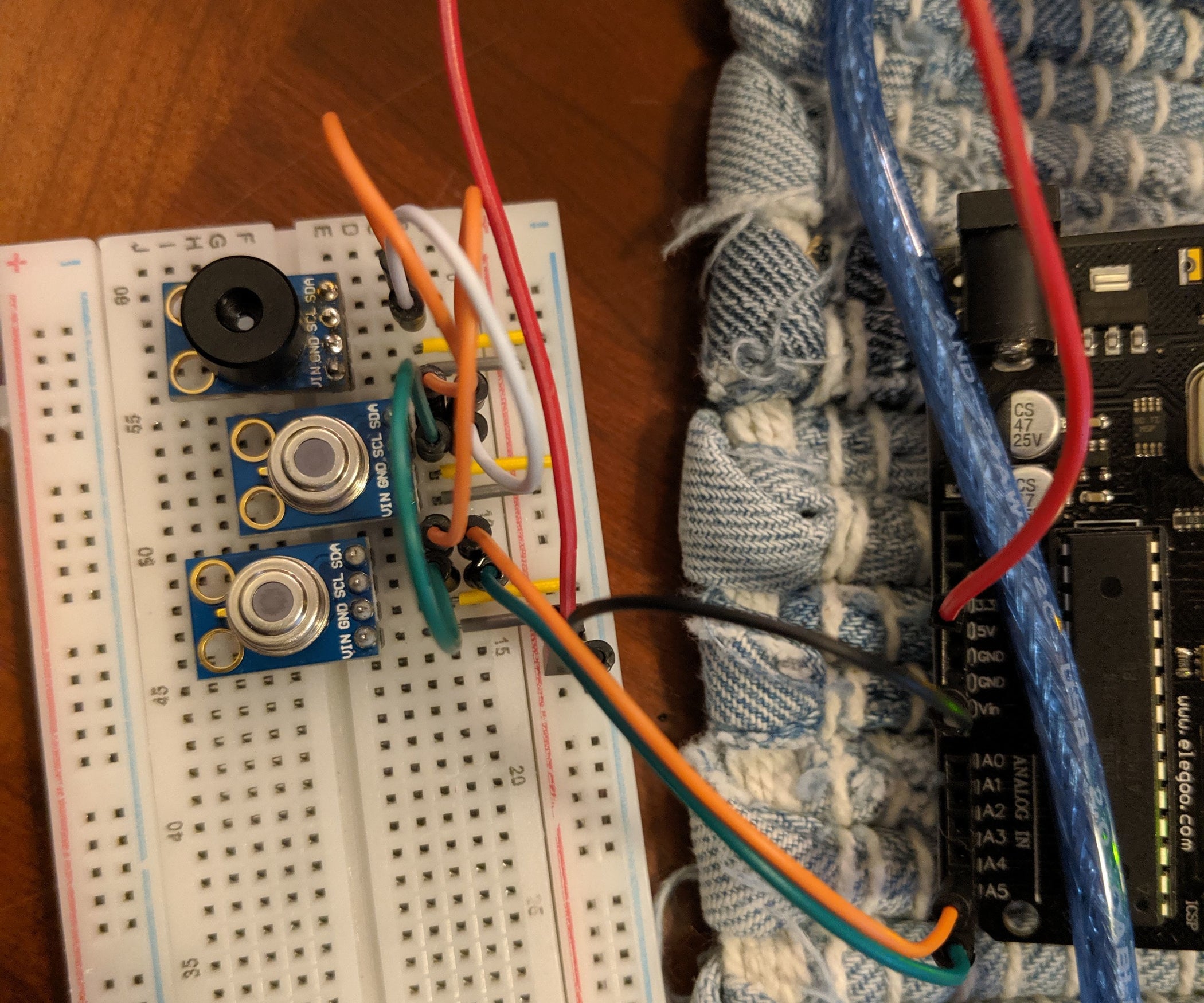 Multiple IR Temperature Sensors - MLX90614 : 4 Steps - Instructables