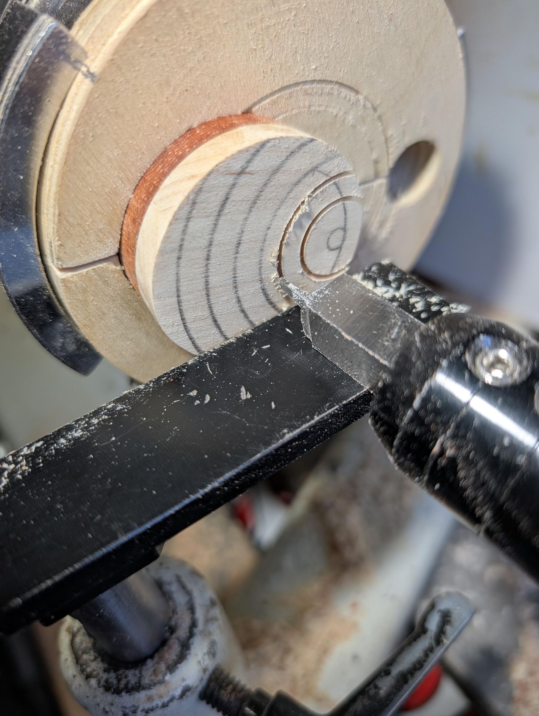 Turn Pendant on the Offset Side