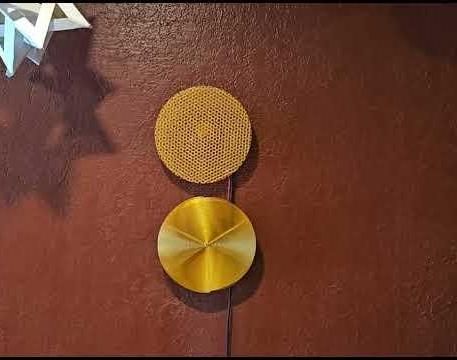 Animated Moiré Pattern Wall Art