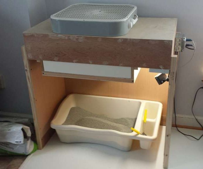 Litter Box Dust Filter