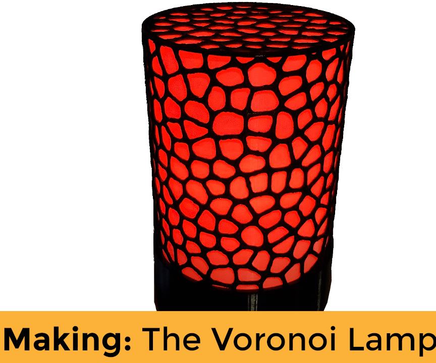 The Voronoi LED Desk Lamp