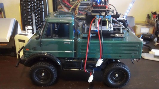 Car No.04 I Have Integrated Batteries, Modularized a Bit, and Applied Advanced Net.USB