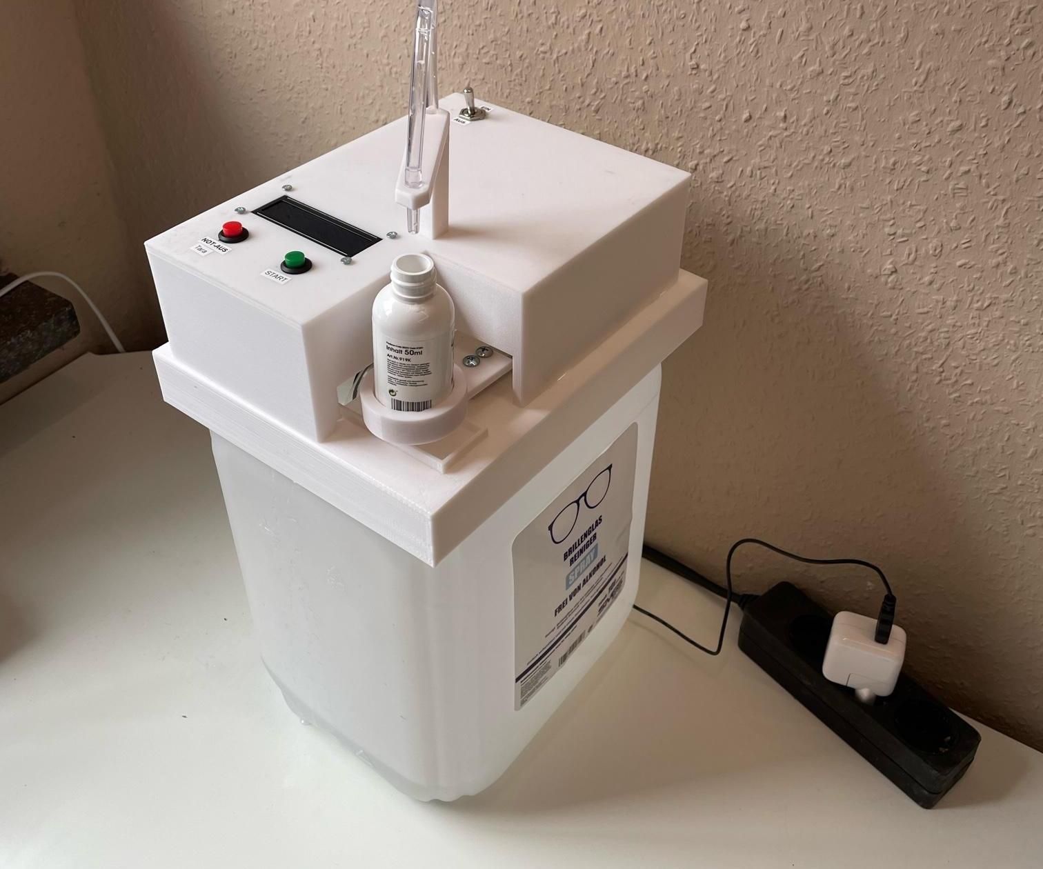 Automatic Bottle Filling System