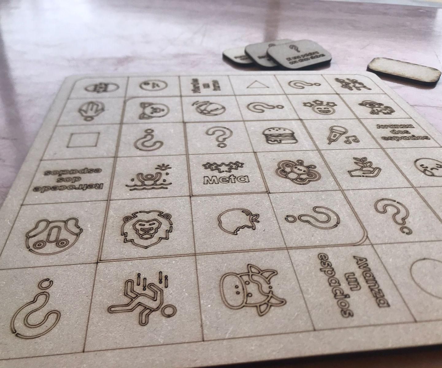 Juego De Mesa " El Viaje De La Letras " Para Reforzar Temas De Lenguaje