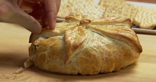 Holiday Brie En Croute