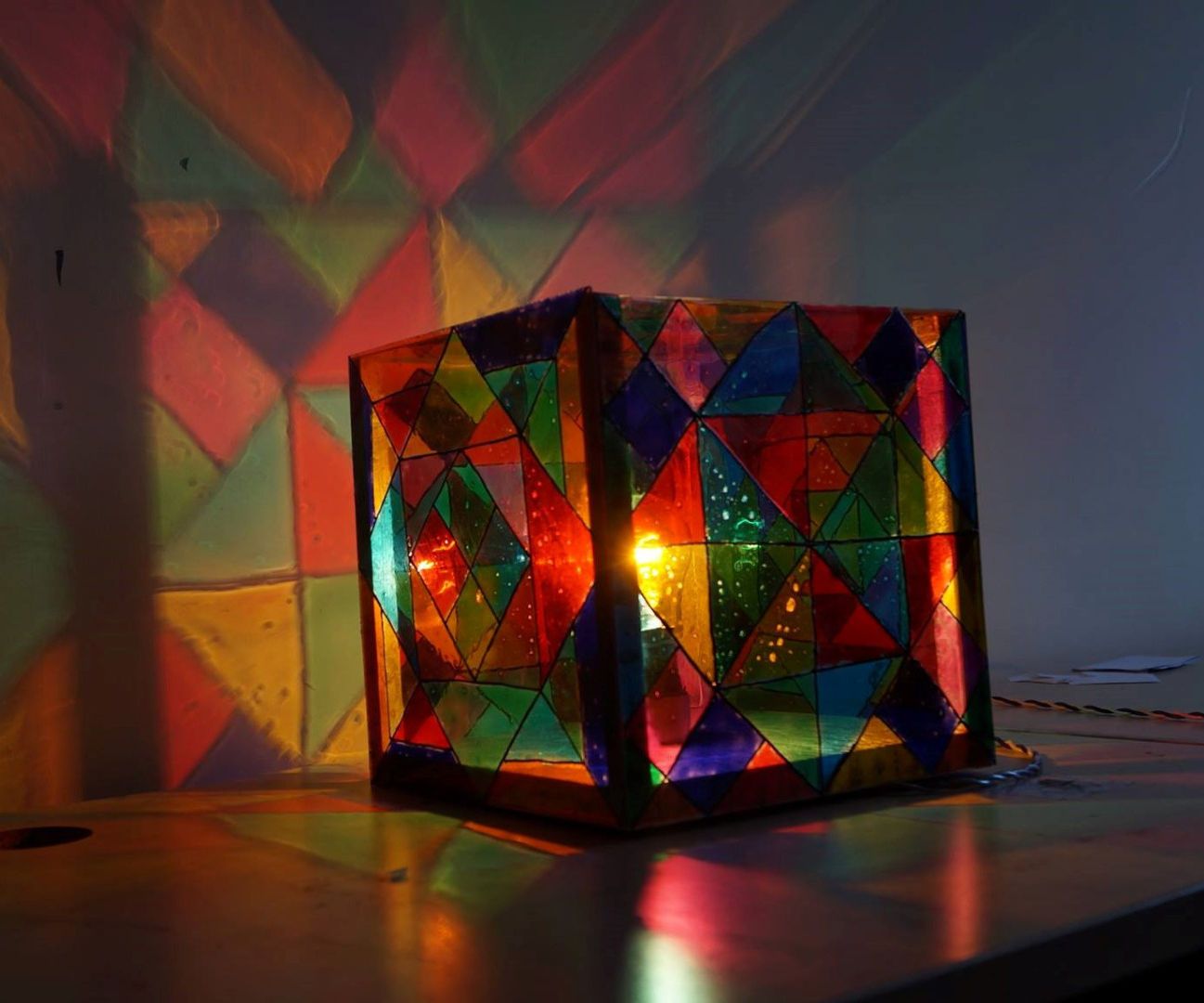 Decorative Glass Lamp
