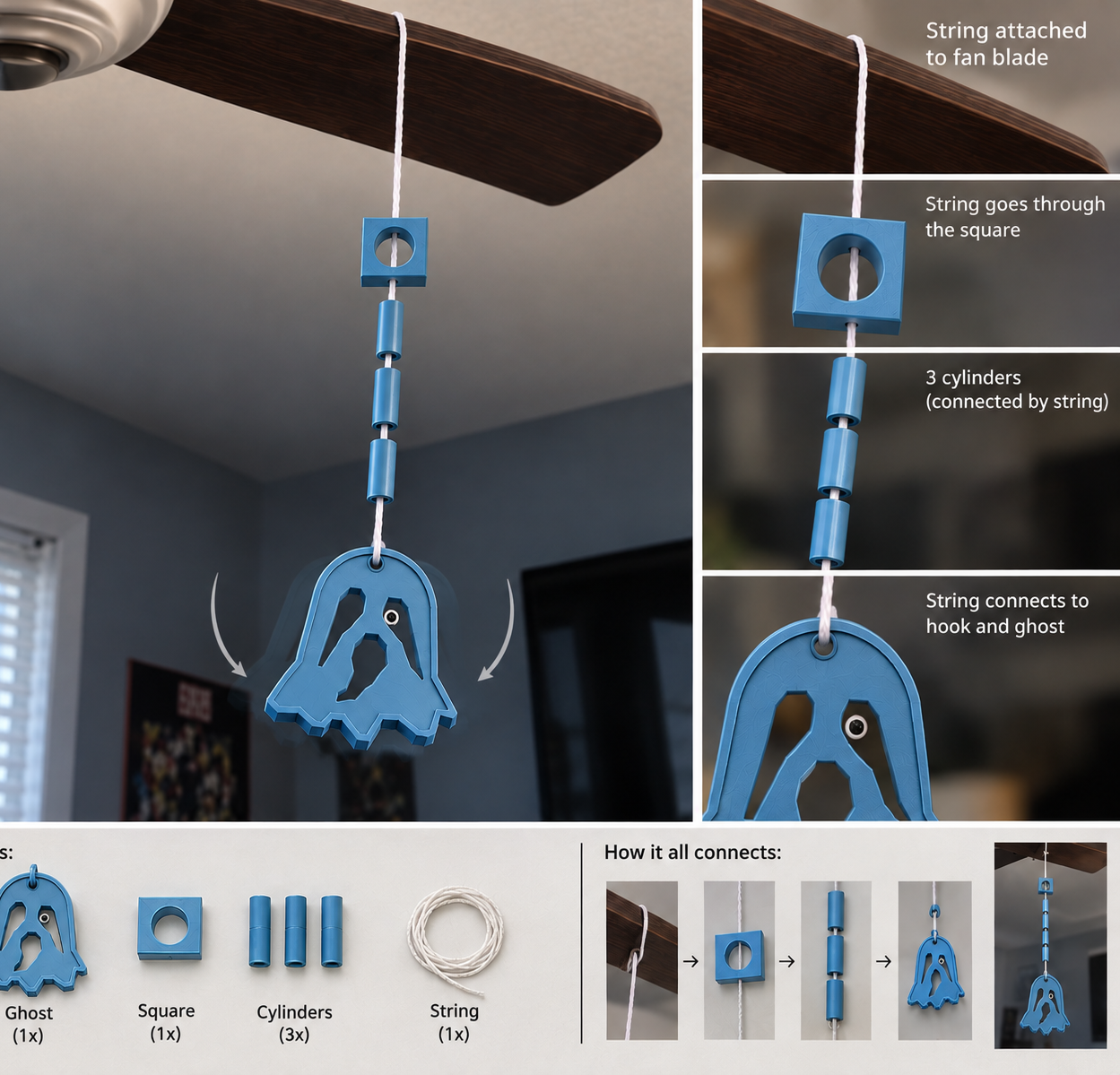 Halloween Swing Ghost