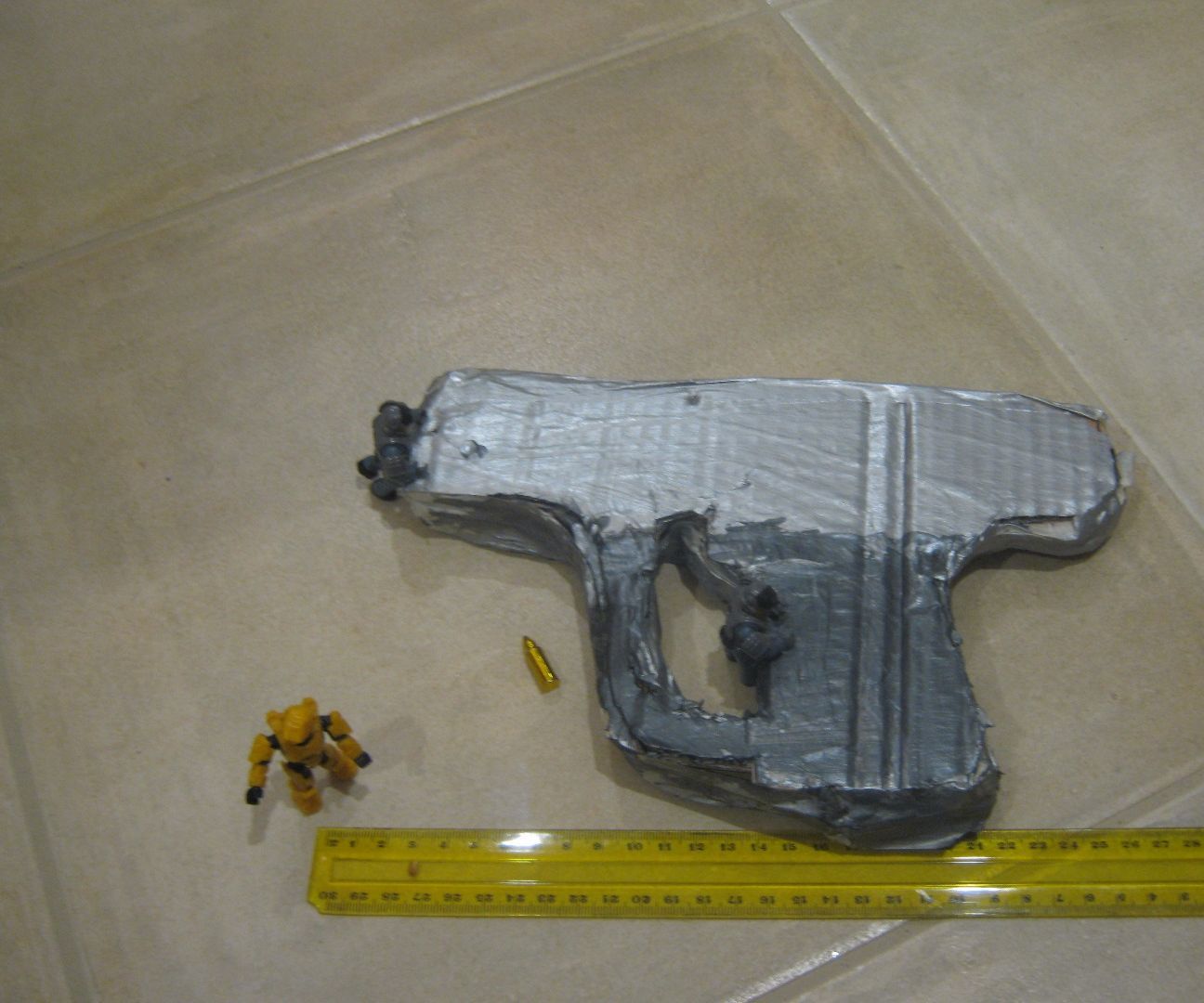 How to Make a UNSC Halo Magnum for Under 20$ 