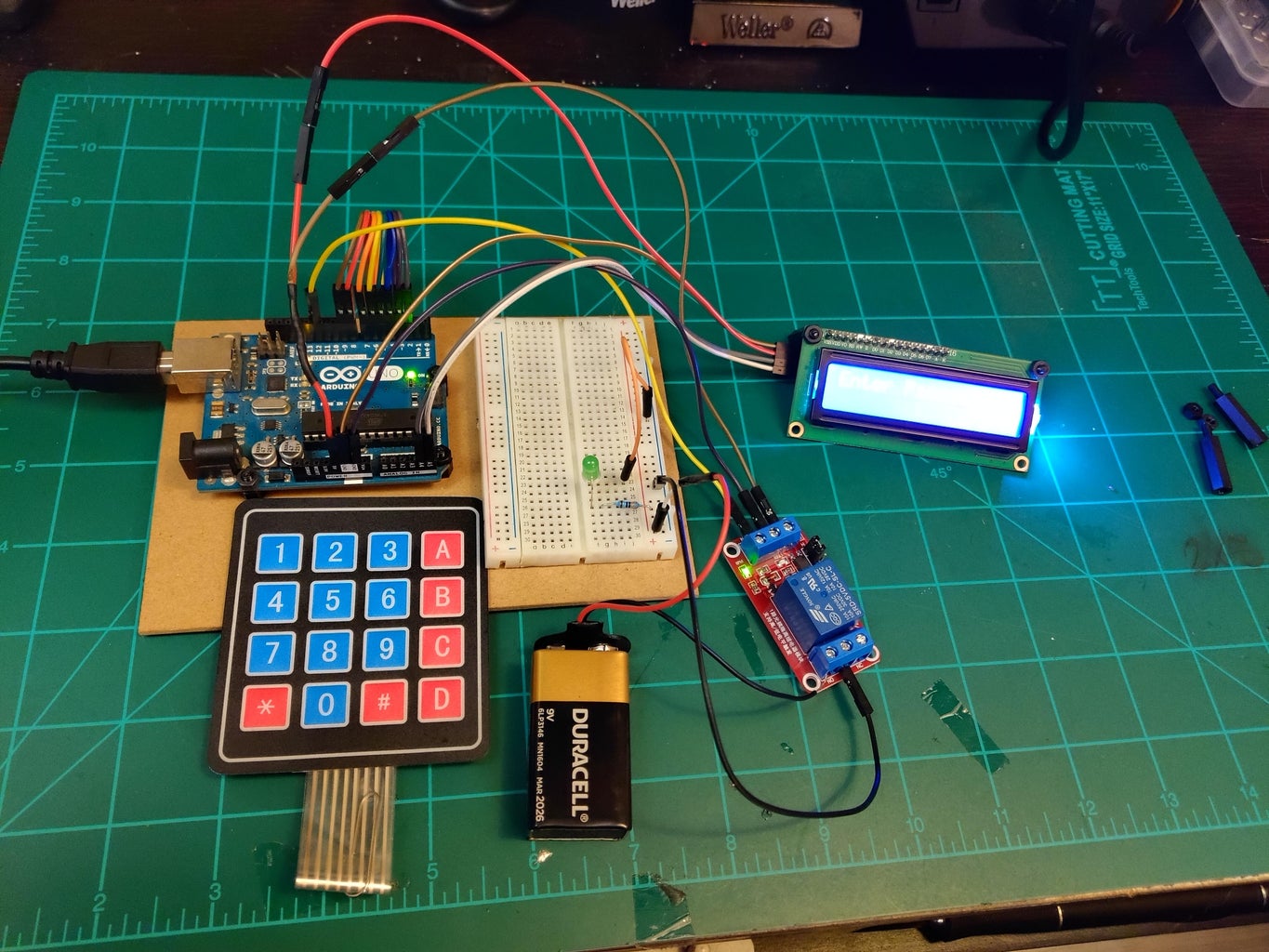 Arduino Keypad Password Controlled LED Relay : 5 Steps (with Pictures ...