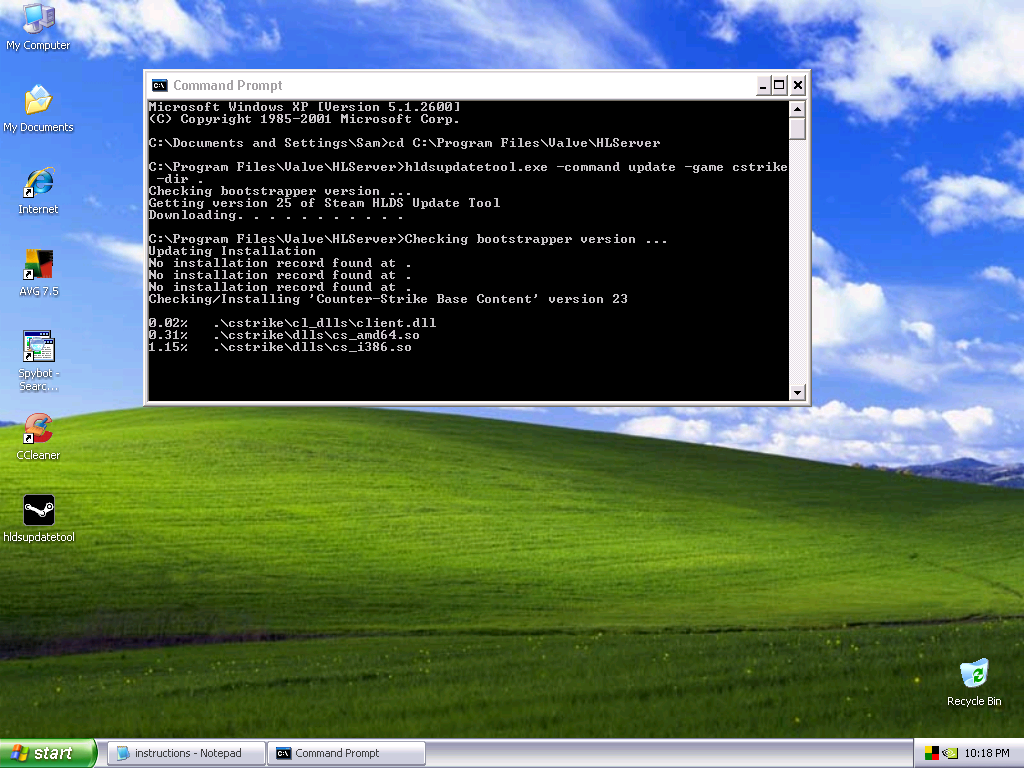 HLDS Counter Strike 1.6 Server : 13 Steps - Instructables