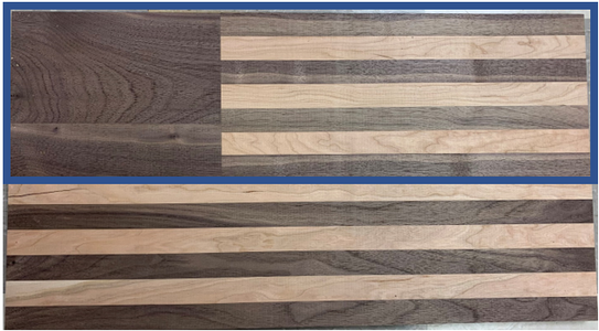 Upper Half of Flag