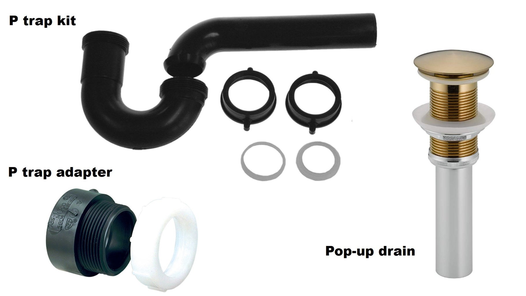 How to Install a Bathroom Sink Drain : 4 Steps (with Pictures ...