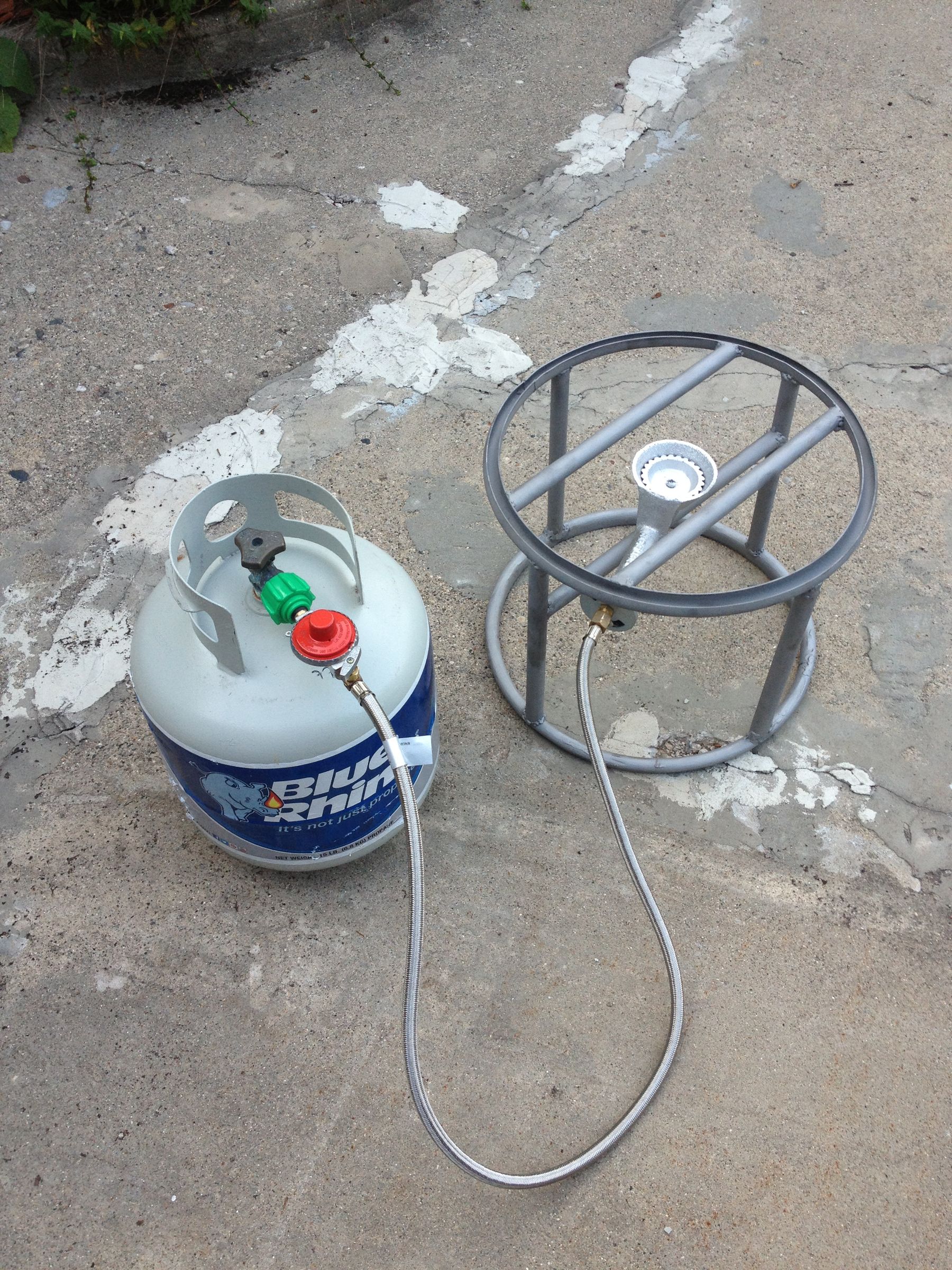 diy propane burner stand
