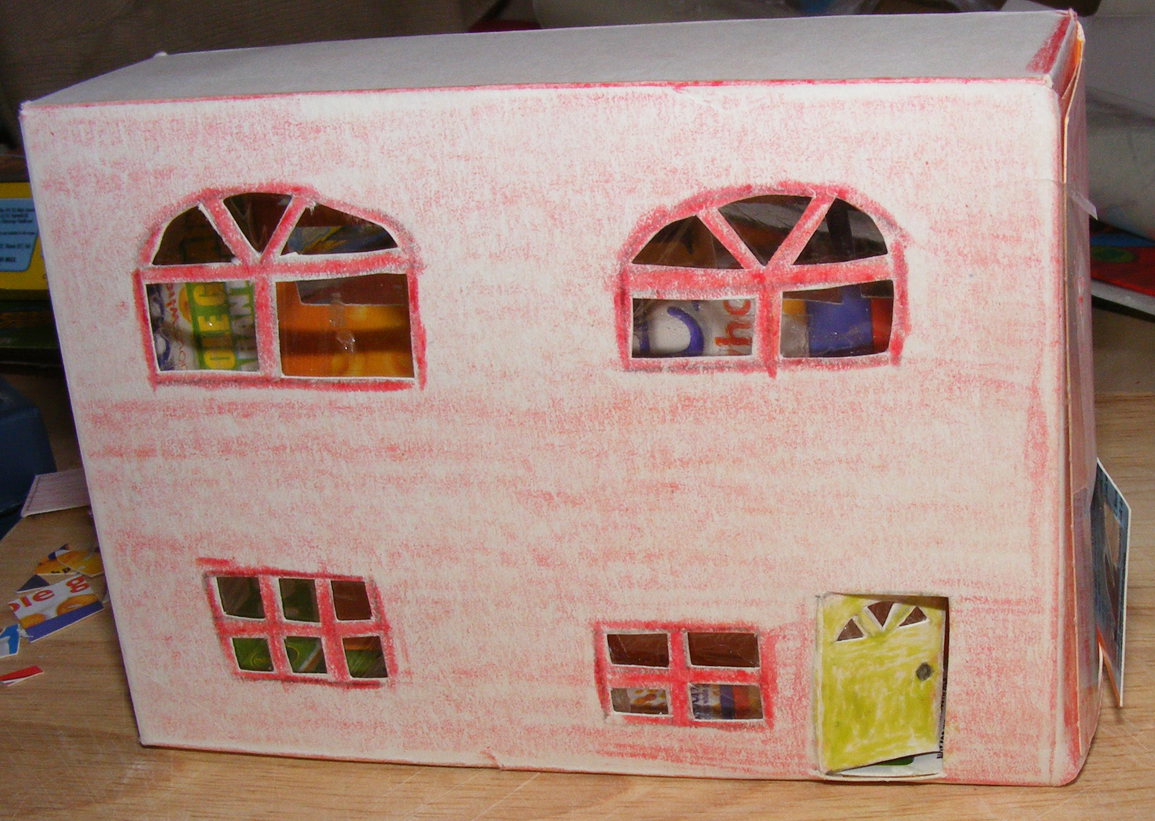 Keep the Children Entertained - Cardboard Buildings