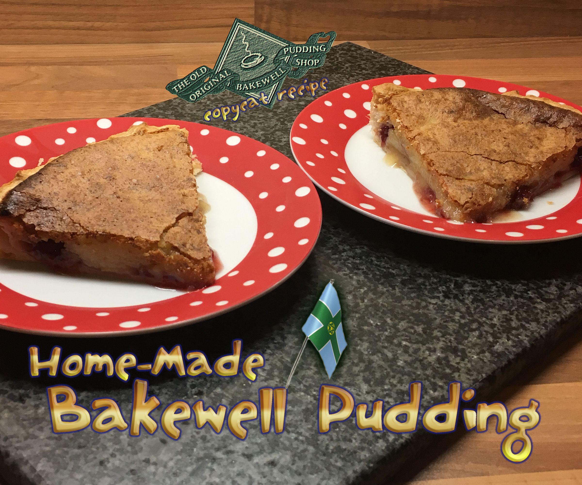 Home-made Bakewell Pudding
