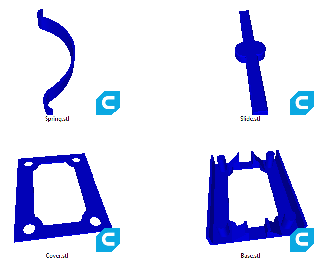A 100% 3D Printed Linear Snap Action Mechanism. (with Pictures ...