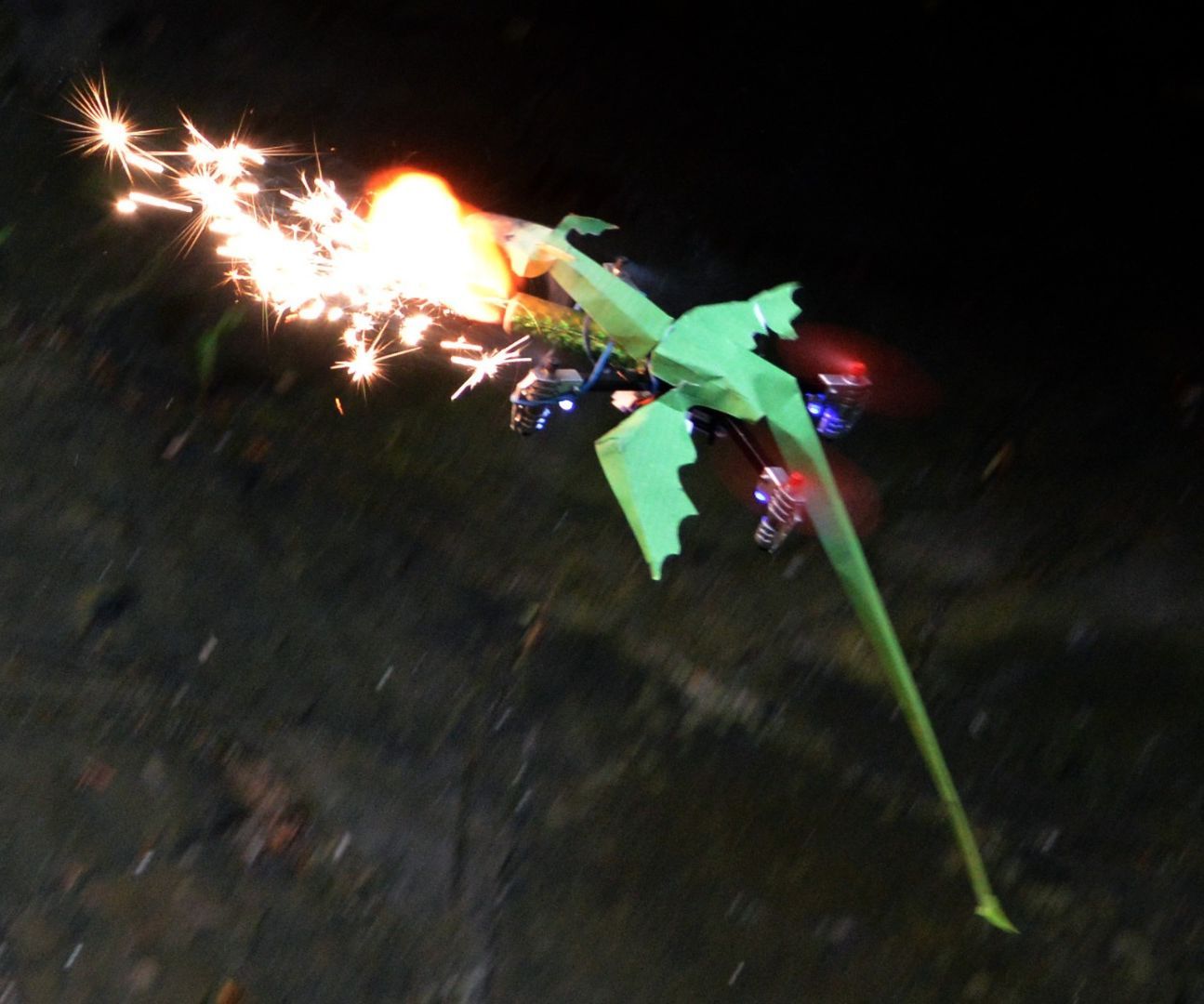 Fire Breathing Dragon (Drone)