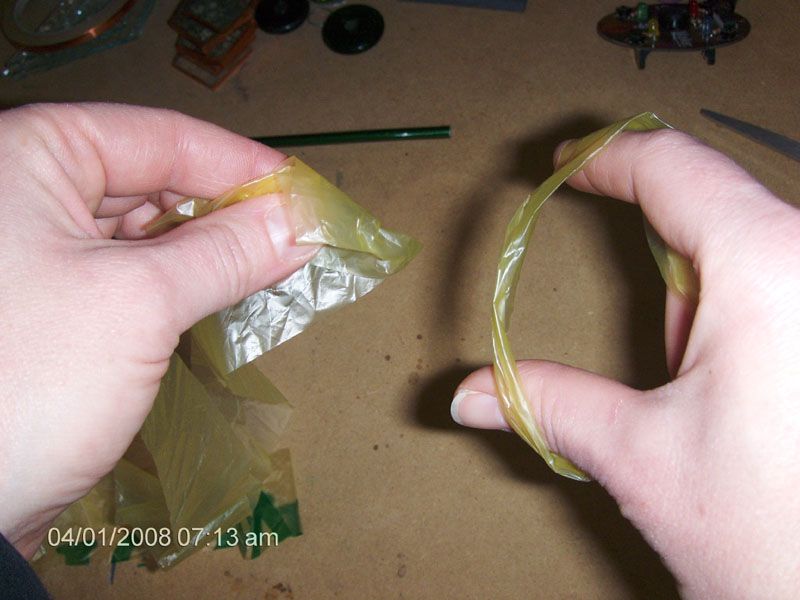 Joining & Crocheting Recycled Plastic Shopping Bags