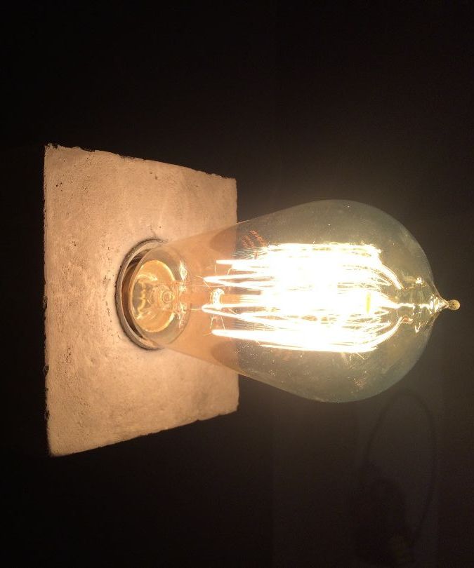 Concrete Lamp DIY