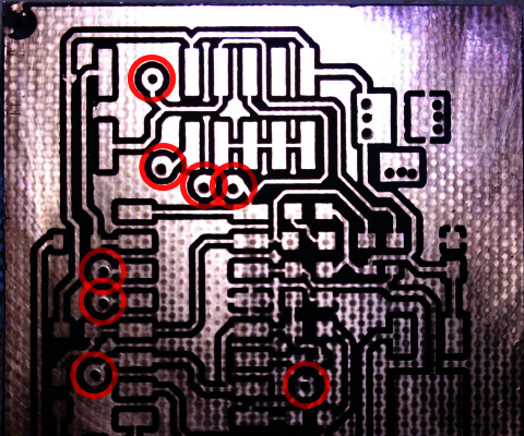 Making Double-Sided PCB With Heat Toner Transfer Paper