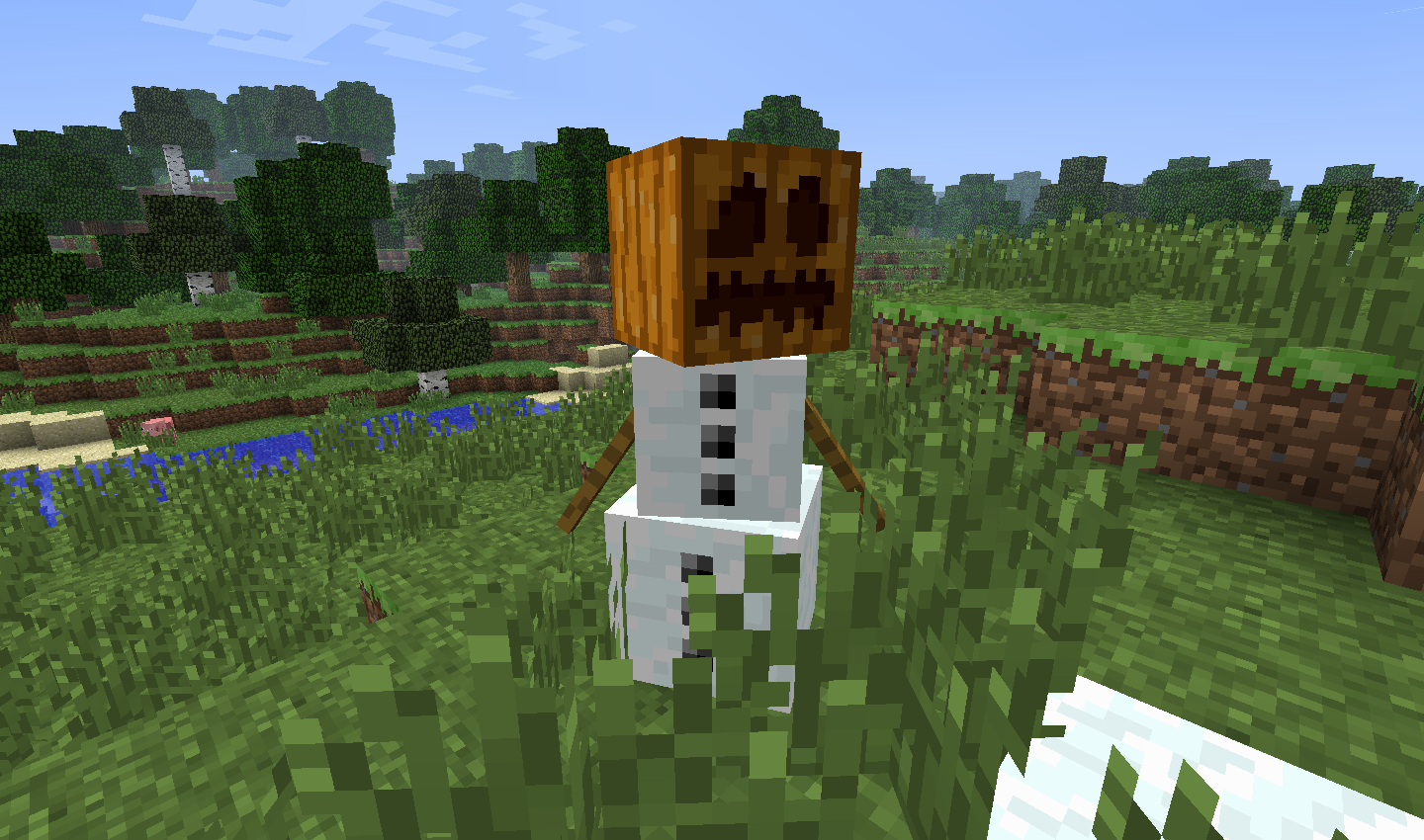 (MINECRAFT 1.9+)How to make a Snow Golem sentry gun