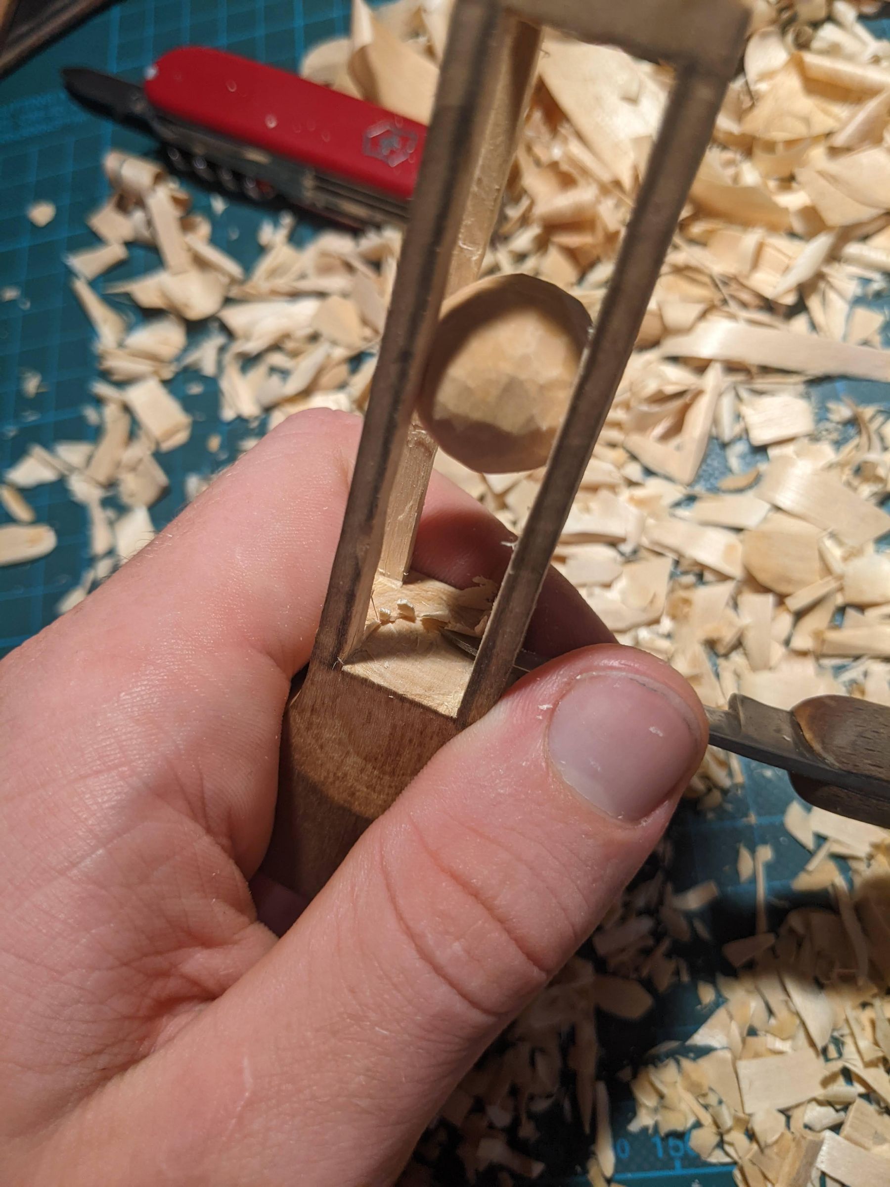 How to Carve a Ball in a Cage Out of Wood 9 Steps (with Pictures