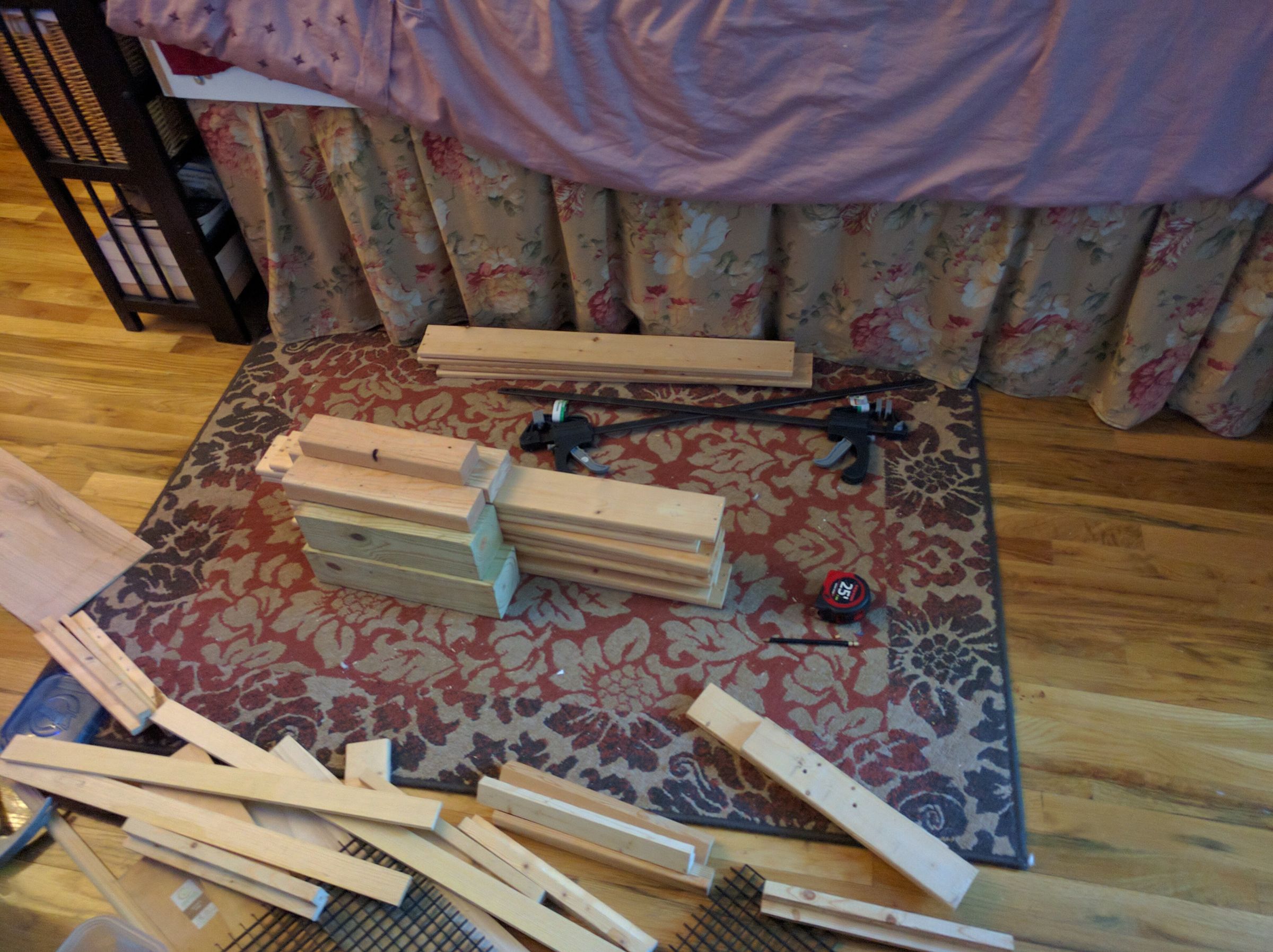 Hidden Litter Box With Delittering Cat Walk 4 Steps (with Pictures