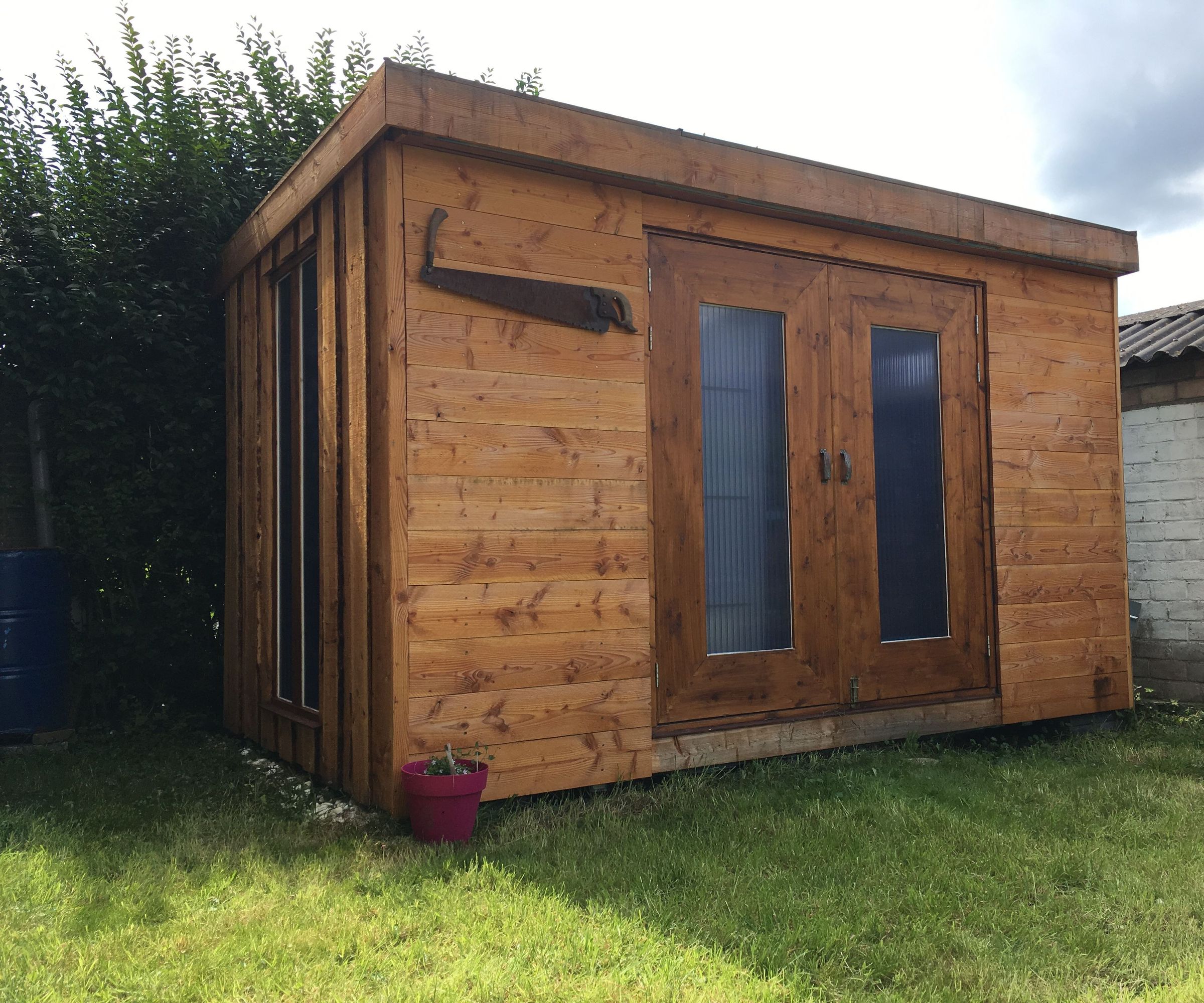 Building the Workshop! // Tiny House
