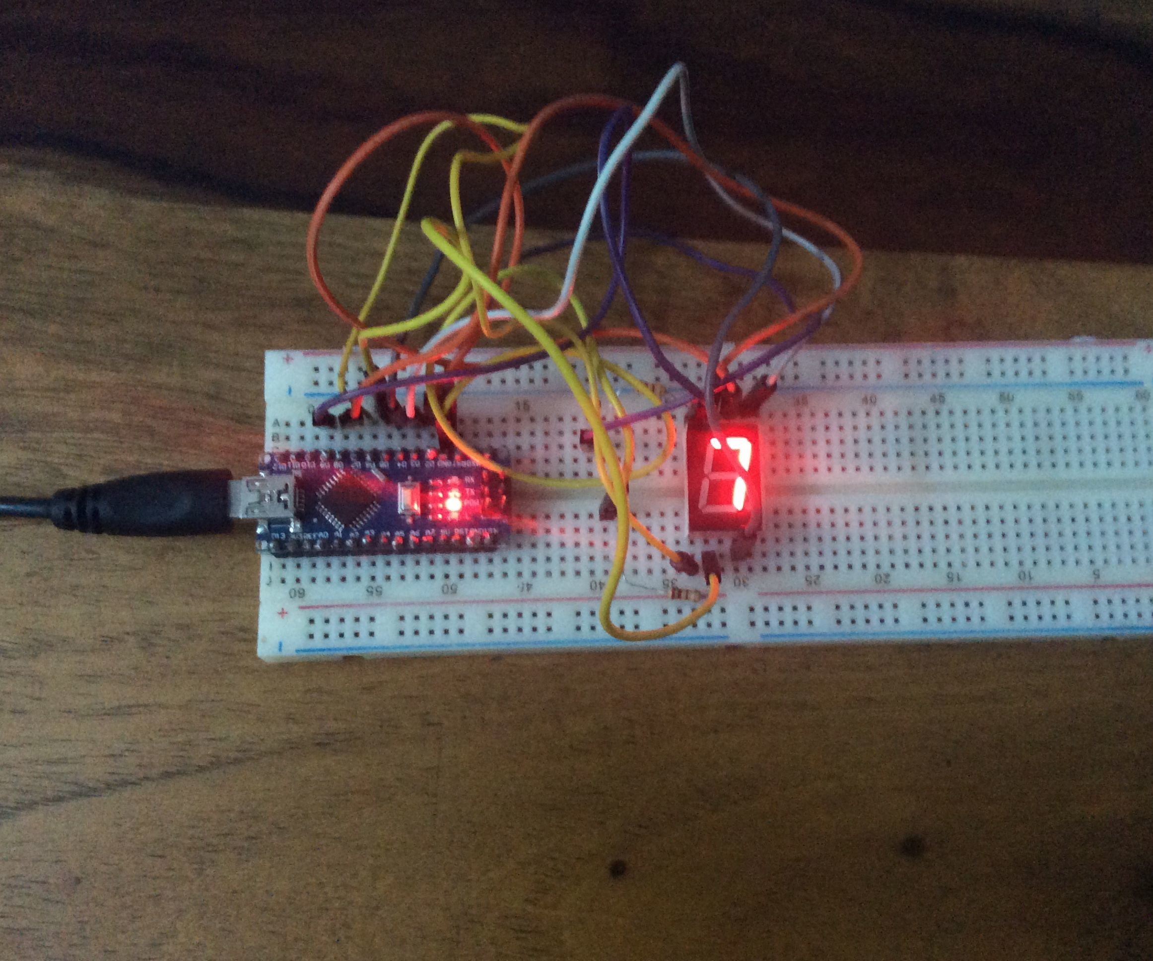 How to Make a 0-9 Counter Using an Arduino Nano
