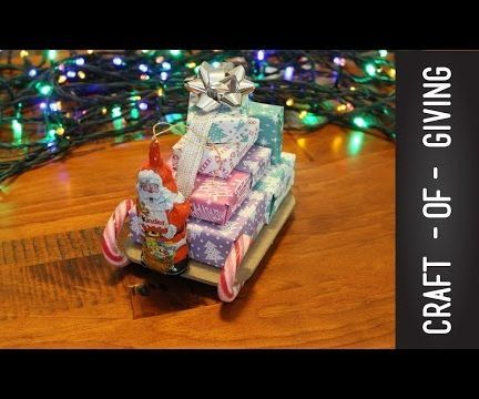 DIY Santa Sleigh With Gifts | Craft of Giving