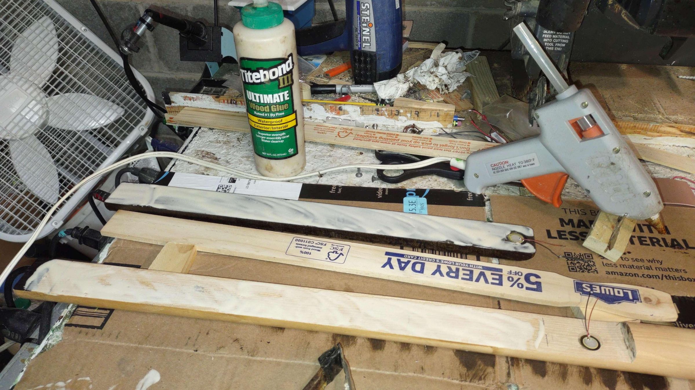 3 String Guitar Made From Hardware Store Parts the Sledgehammer 8