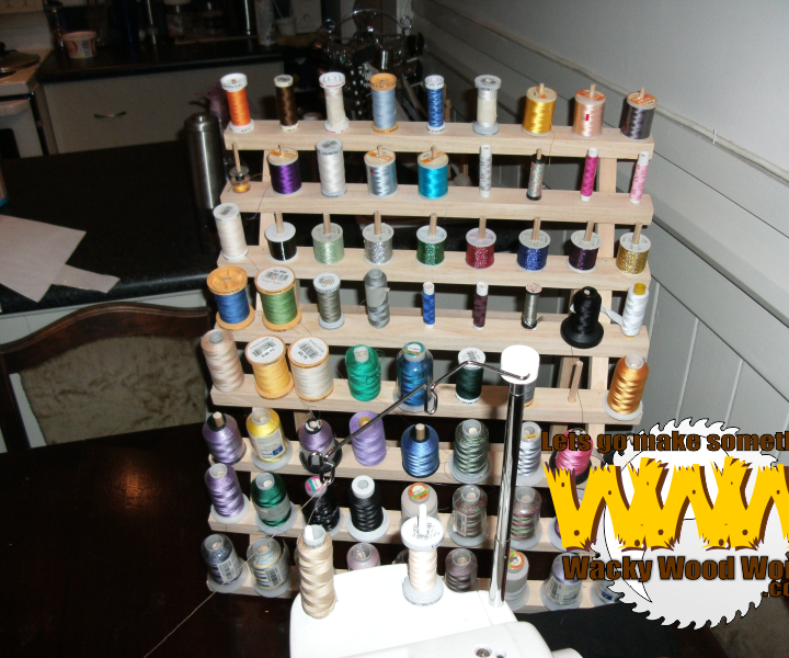 Cotton Reel Holder