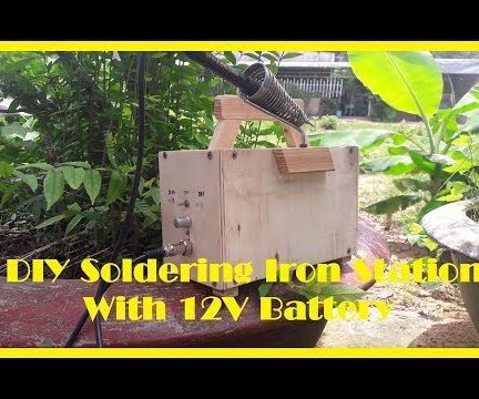 DIY Portable Soldering Iron Station