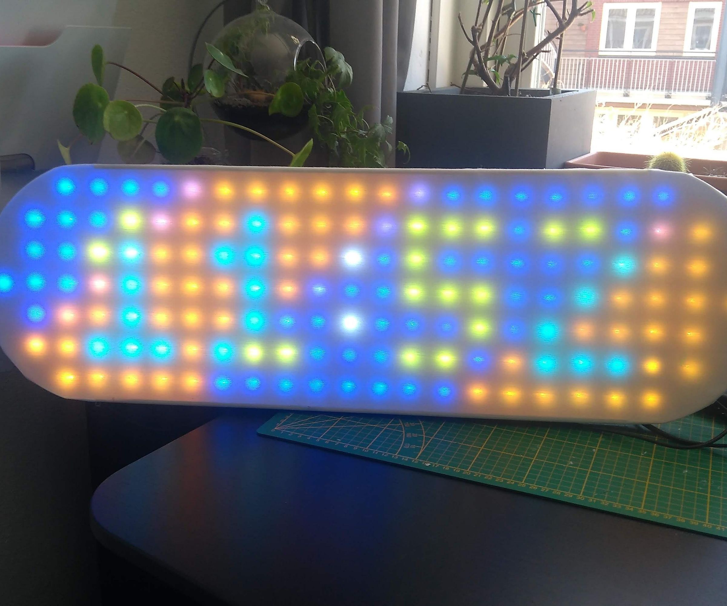 Animated LED Clock 