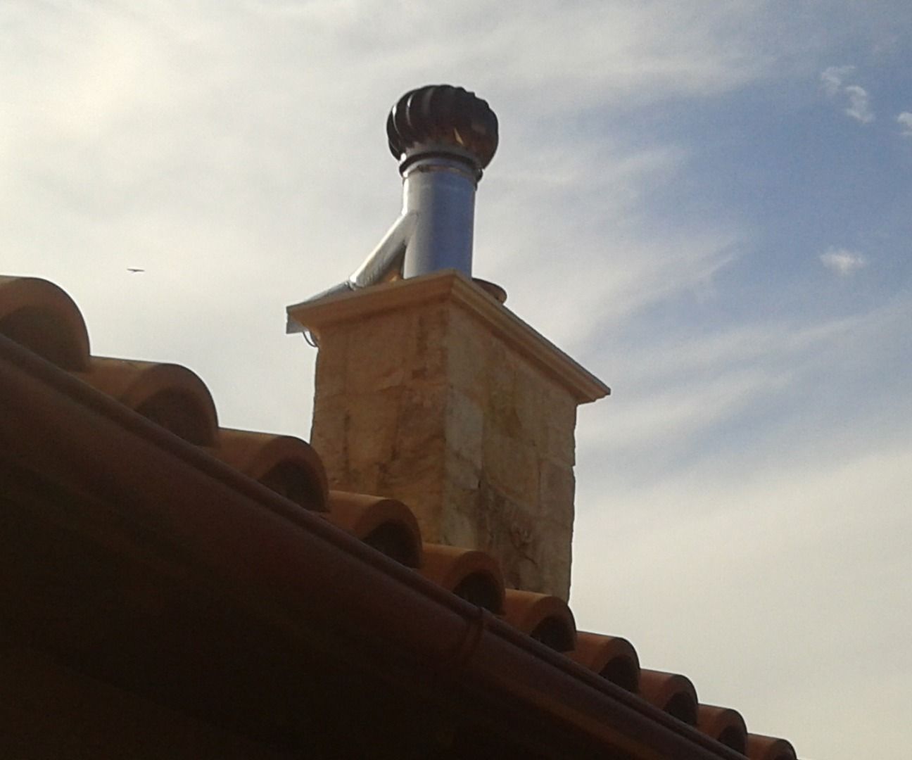 Chimney draught improver