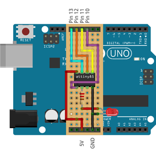 Programming Shield for Attiny85 Micro-controller : 5 Steps - Instructables