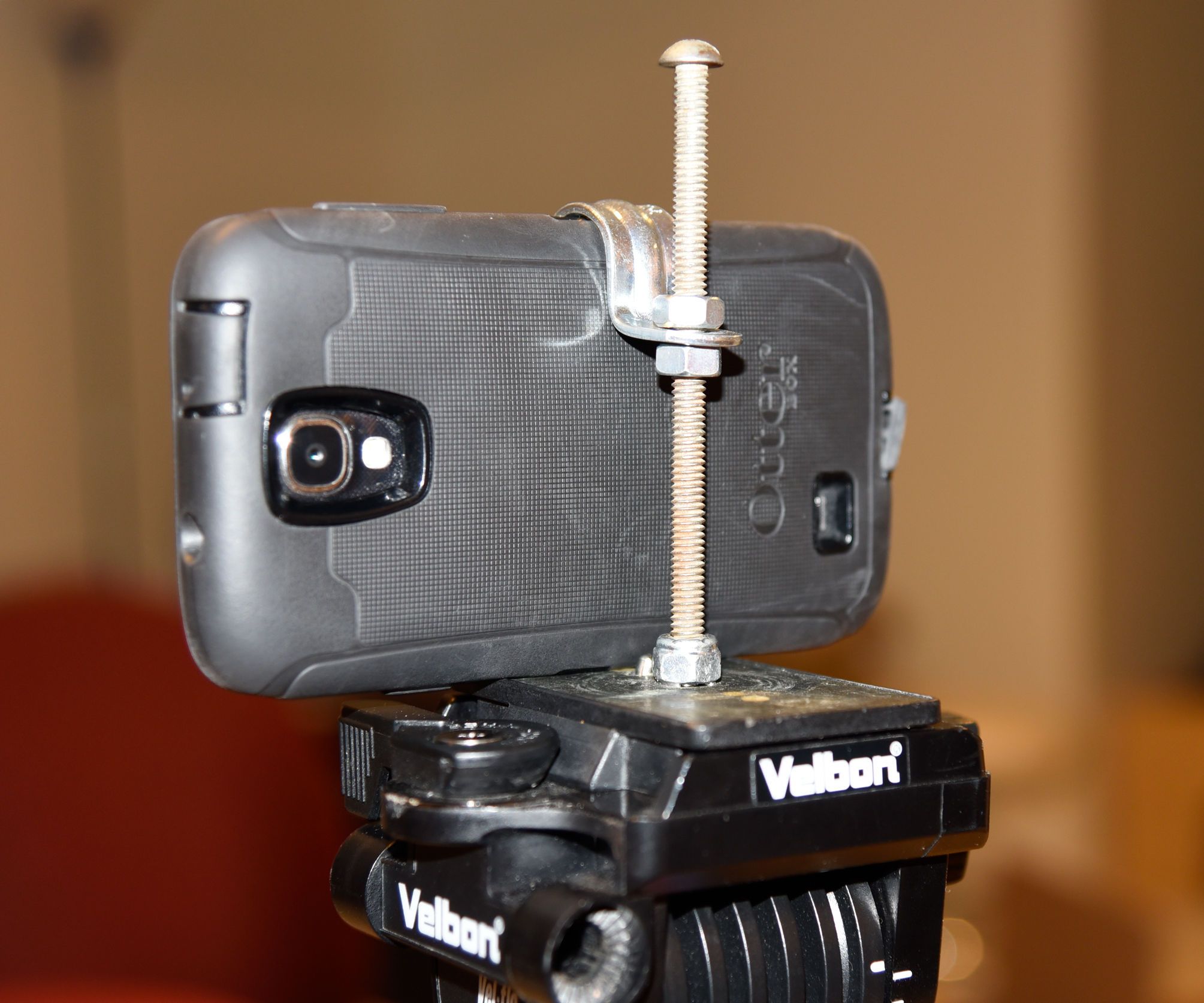 Quick N' Dirty Phone Tripod Mount