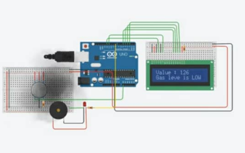Gas Sensor With LCD : 5 Steps - Instructables