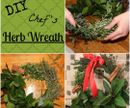 DIY Chef's Herb Wreath