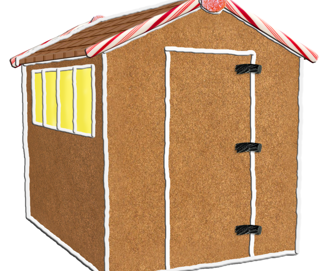 A Gingerbread Shed 