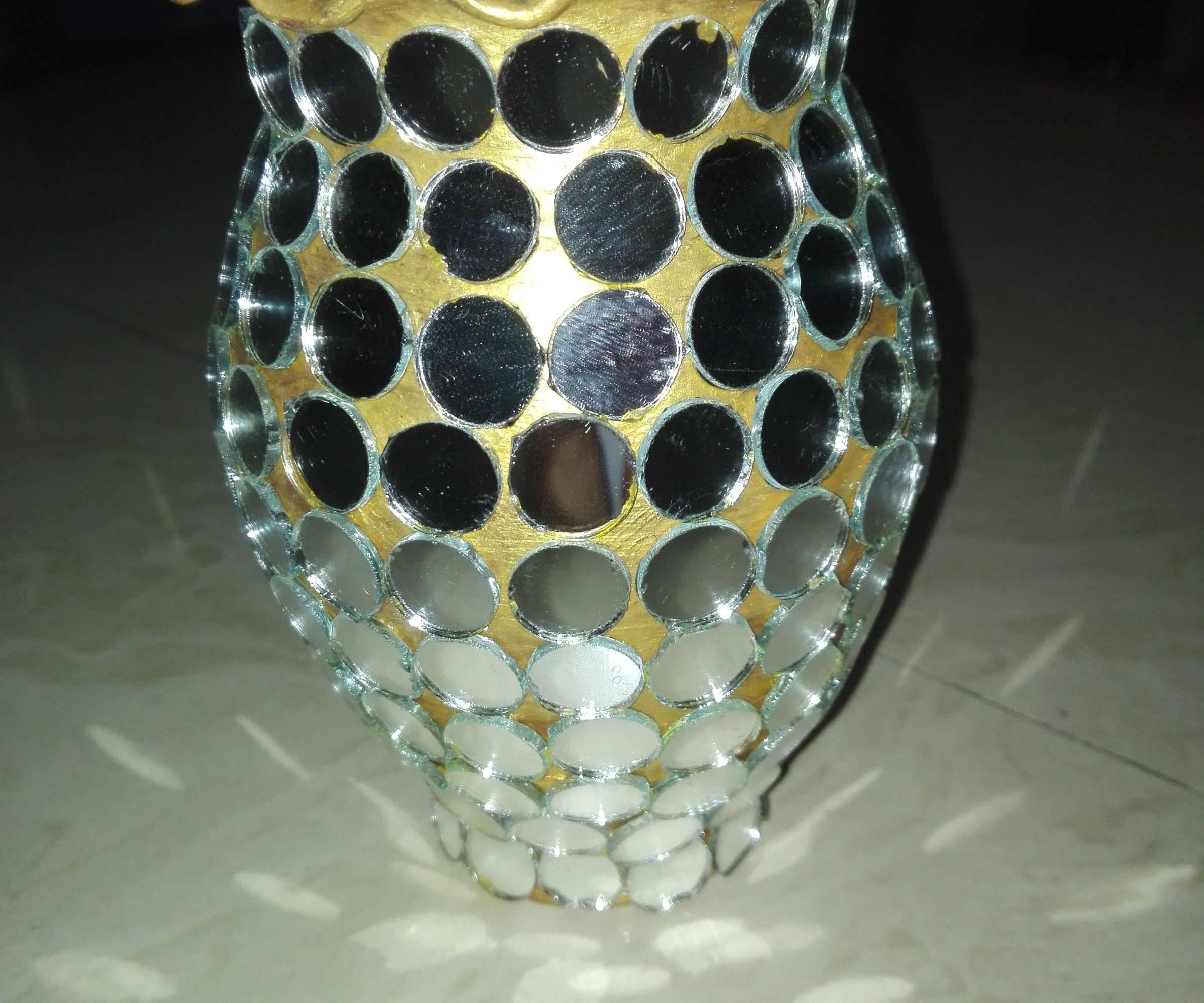 D.I.Y Mirror Vase